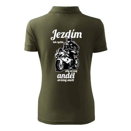 Silniční motorka - jezdím tak rychle, aby mi můj anděl strážný stačil