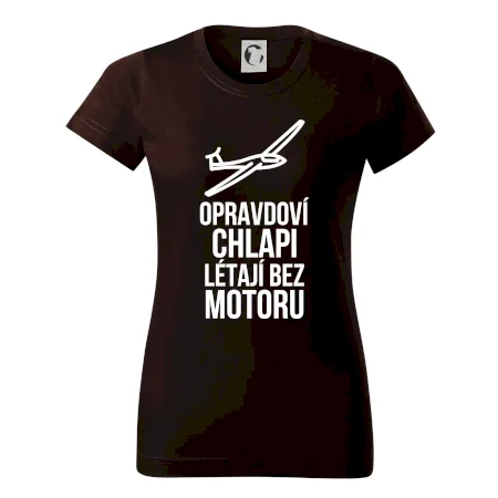 Opravdovi chlapi létají bez motoru