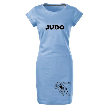 Judo nápis + postavy
