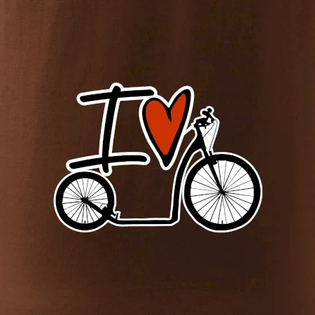 I love koloběžka velké a malé kolo