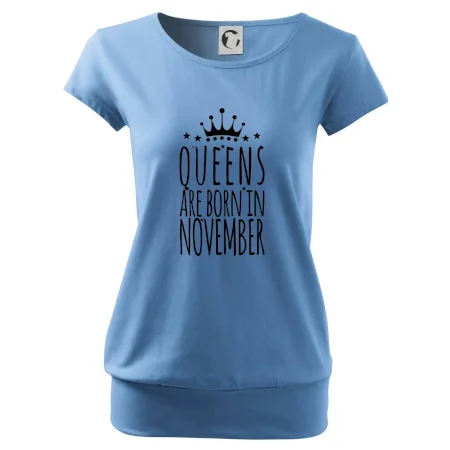 Queens are born in November