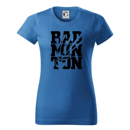 Badminton nápis