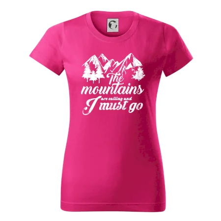 The mountains are calling and i must go
