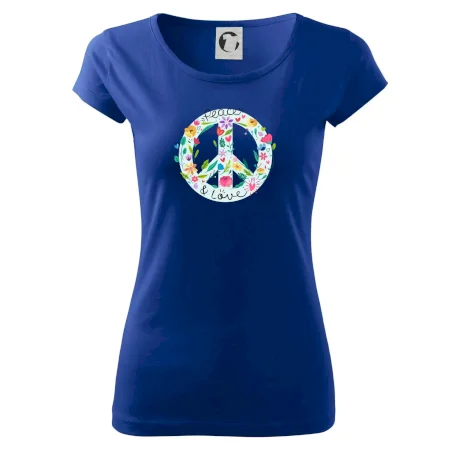 Peace and love symbol