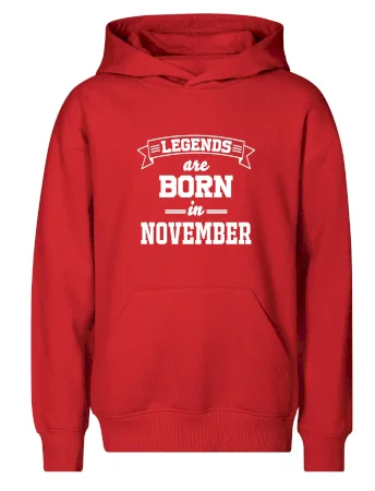 Legends are born in November