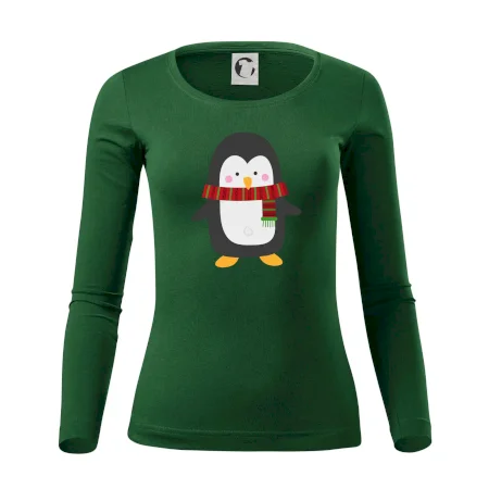 Tučňák se šálou