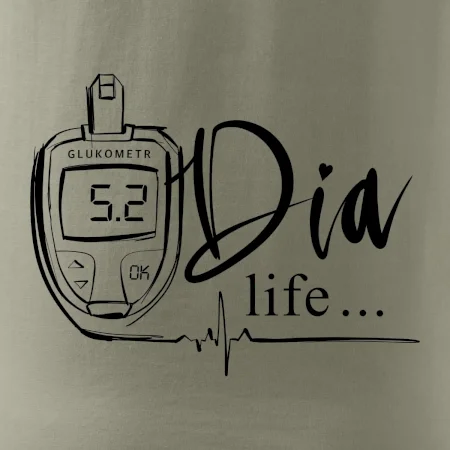 D I A Life - kreslený glukometr