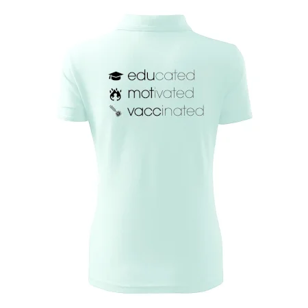 Educated motivated vaccinated