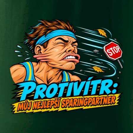 Běžecký protivítr můj sparingpartner