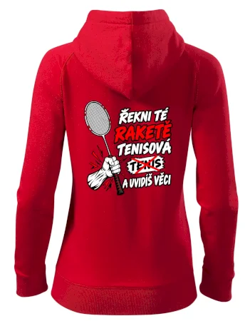 Badmintonová raketa není tenisová
