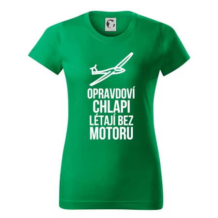 Opravdovi chlapi létají bez motoru