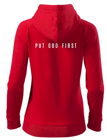 Put God first slabý nápis