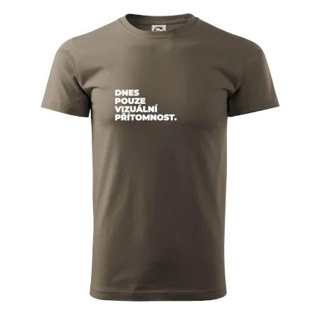 DNES POUZE VIZUÁLNÍ PŘÍTOMNOST.