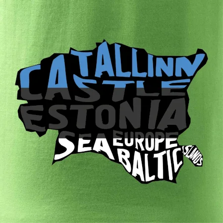 Mapy - názvy měst - Estonsko