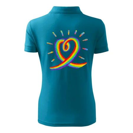 Srdce pride duha kreslená