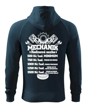 Mechanik - hodinová sazba