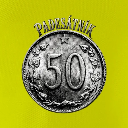 Padesátník 1963 - 1978 s nápisem