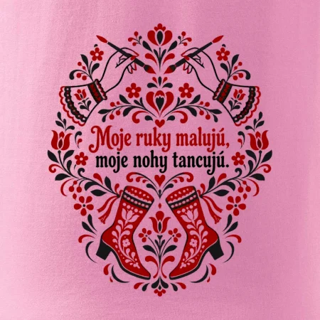 Moje ruky malujú, moje nohy tancujú