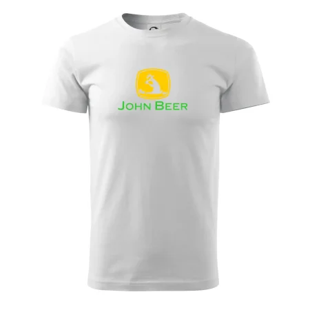 John Beer jelen s pivem