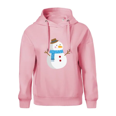 Sněhulák se šálou