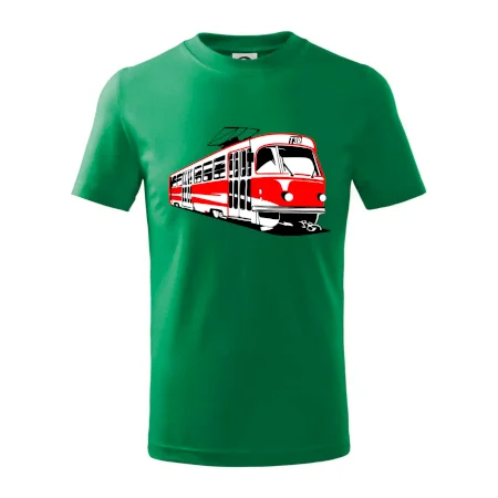 Tramvaj T3R barevná