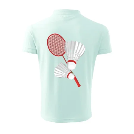 Badminton - pálka a košík