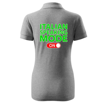Italian speaking mode - ON