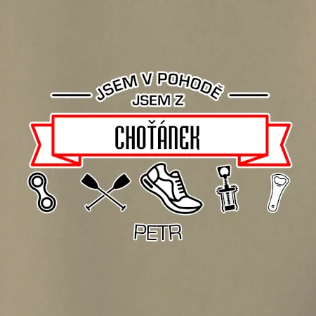 Jsem v pohodě jsem z ... (vlastní název a jméno)