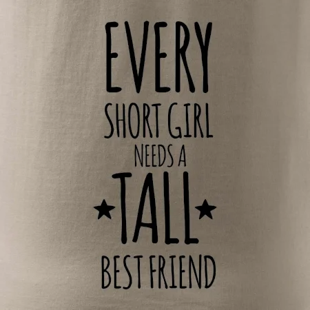 Every short girl needs a tall best friend