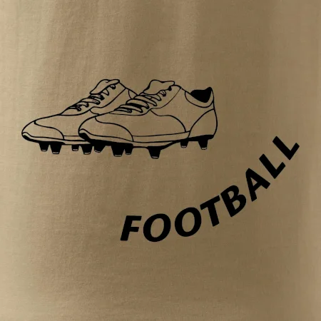 FOOTBALL nápis šikmo