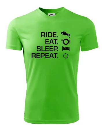 Ride Eat Sleep Repeat koně