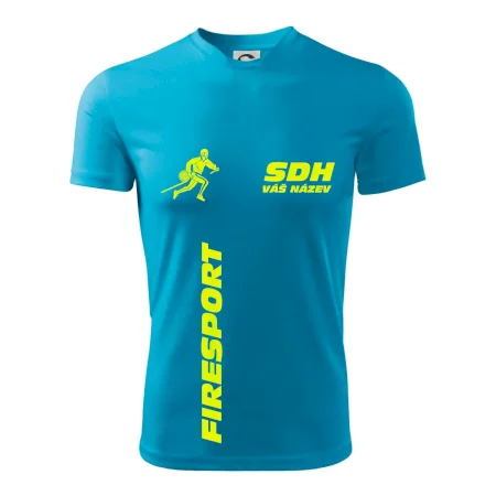 Hasičský sport SDH + váš název FLUO