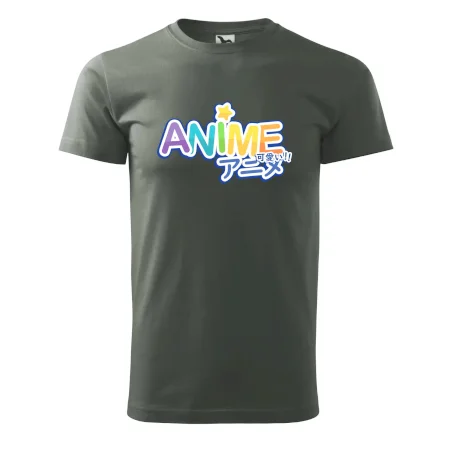 Anime nápis duhový