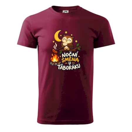 Noční směna u táboráku