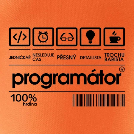 Čárový kód - programátor