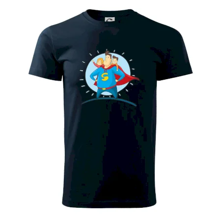 Táta superman - holka a kluk