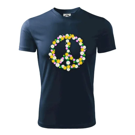 Peace symbol kopretiny