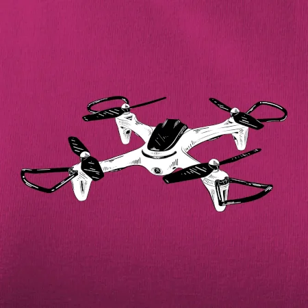 Dron kresba
