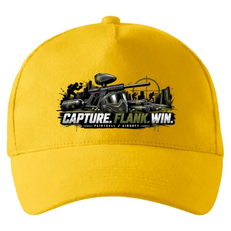 Taktika capture flank win paintball