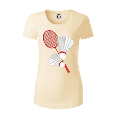 Badminton - pálka a košík