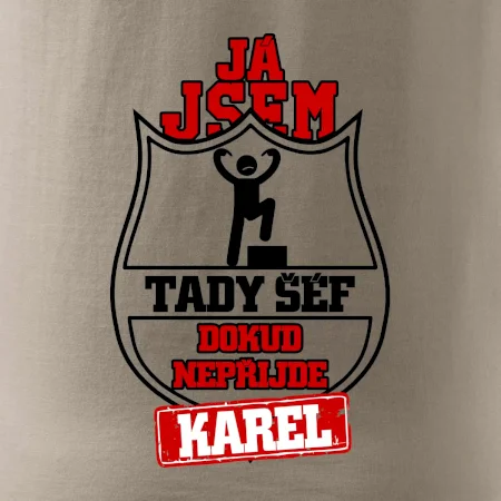 Já jsem tady šéf dokud nepřijde - Váš text