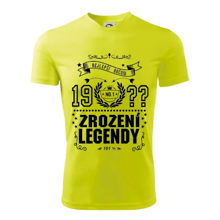 Zrození legendy - pro všechny - vlastní letopočet