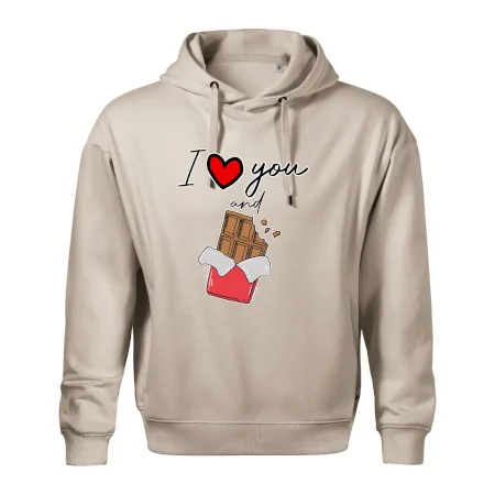 I love you and chocolate