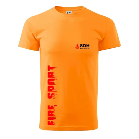 SDH nápis (oheň, firesport, název sboru - vlastní nápis)