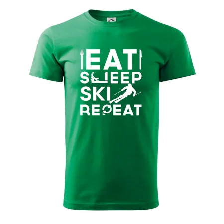 Eat sleep ski repeat