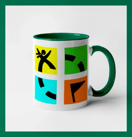 Geocaching logo barevné