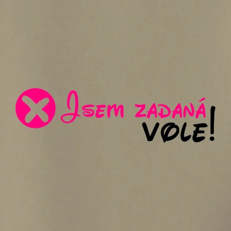 Jsem zadaná! Vole!