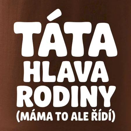 Táta - hlava rodiny  (máma to,  ale řídí)