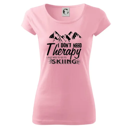 I dont need therapy - Skiing