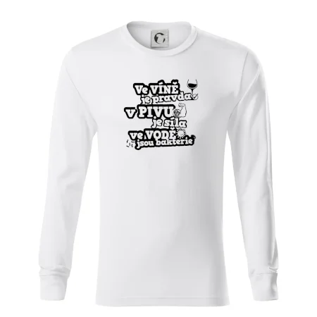 Ve víně je pravda, v pivu síla, ve vodě bakterie